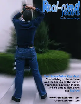 blue jean ad